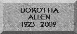 dorotha allen